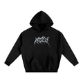 "Large Noisy Logo with 16Spider" — Oversized Fleeced Hoodie